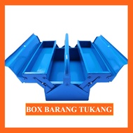 KOTAK BESI SIMPAN BARANG PERTUKANGAN DAN SPANAR SOLID METAL TOOL BOX SCREWDRIVER