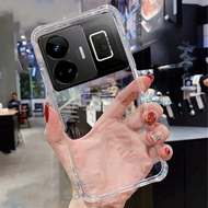 เคสโทรศัพท์ซิลิโคนสี่มุมสำหรับ Realme GT 3 GT5นีโอ5 SE GT3 Realme GT3 5G 2023เลนส์กล้องถ่ายรูปฝาหลังกันกระแทก