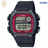 Casio Watch for Men's DW-291H-1B Black Rubber Strap 200m Digital