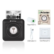 A6เครื่องพิมพ์ฉบับกระเป๋าขนาดเล็กไร้สาย BT ฉลากรูปภาพเครื่องพิมพ์ความร้อนเครื่องพิมพ์กระดาษพิมพ์ใบเส