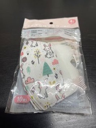 Greennose 兔仔圖案兒童立體口罩