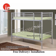 MICHELLE DOUBLE DECKER BED FRAME (SINGLE/SUPER SINGLE AVAILABLE) (DELIVER WITHIN 3-5 WORKING DAYS)