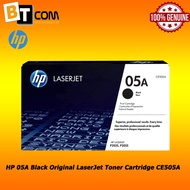 HP 05A Black Original LaserJet Toner Cartridge CE505A