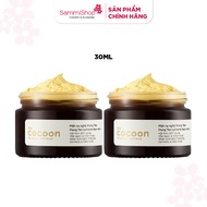 [1.10-31.10] Combo 02 Cocoon Mặt nạ nghệ Hưng Yên Turmeric Face Mask 30ml
