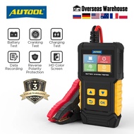 AUTOOL BT360 HD Color Screen Car Battery Tester 12V Battery Diagnostic Test Digital Tester Vehicle C