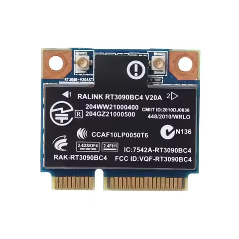 802.11a/b/g/n WiFi Bluetooth-compatible Wireless Half Mini PCI-E Card For HP best sale