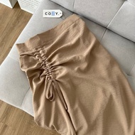 [CASH ON DELIVERY] Tamara Skirt - Women's Casual Flowly Drawstring Skirt - Midi Maxi Ruched Skirt - 