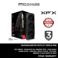 XFX QUICKSILVER AMD RADEON RX 9070 XT GAMING EDITION 16GB GDDR6 GPU / GRAPHIC CARD 3YW - RX-97TQIC