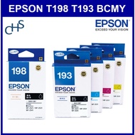 Epson 198 193 T198 T193 Ink Cartridge Black Cyan Magenta Yellow Ink for Epson WorkForce WF-2631 WF26