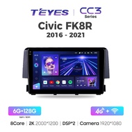 TEYES CC3 Series Honda Civic FK8R 2016-2021 Android Car Player 9"