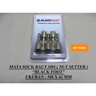MATA PER SET CONTENTS 5 PCS!!! XP-TOOL 8x42 MM ROOFING BOLT SOCKET BIT SDS BOLT SOCKET BIT/ MAGNETIC