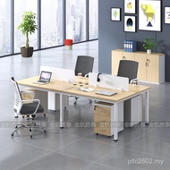Fashion Furniture Manufacturer Office Beijing Staff Four Artificial Position Office 6 Office Modern 
