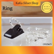 Original 925 Silver Love Cutting Ring For Women (352567) | Cincin Perempuan Hati Perak 925 | Ready Stock