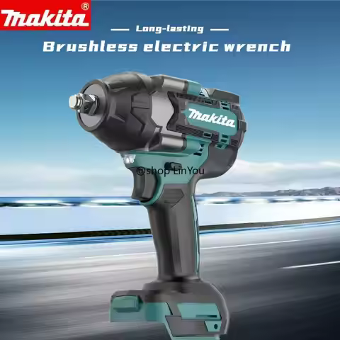 Makita 18V charging impact wrench Brushless lithium electric wrench Large torque DTW700 DTW700RGD im