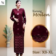 Size XS - XL | Baju Kurung Moden | By Athirah Songket | Cotton 100% | Kurung Moden Baju Kurung Baju Raya 2024