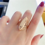 Russia 585 Purple Gold Russia Red Gold Imported Craft Glossy Exaggerated Female Ring Russia 585 Purp