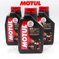 MOTUL H-TECH 100 น้ำมันเครื่อง 10W40 สังเคราะห์แท้100% 1 ลิตร  (3 ขวด)