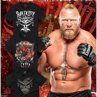High-quality WWE Brock Lesnar Suplex City Beast F-5 The Conqueror Graphic Tee Men     XS-3XL 0305