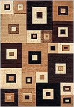 United Weavers of America Bristol Cicero Brown Mat Rug, 2'7" x 4'2"