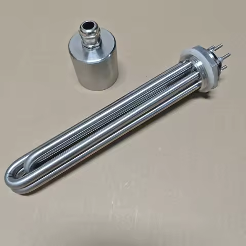 DN40 47mm Thread All SUS304 Stainless Steel Electric Tank Boiler Heater Immersion Water Heating Elem