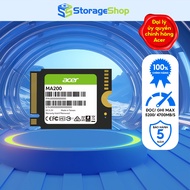 Ổ cứng SSD Acer MA200 M.2 2230 PCIe Gen4 x4 NVMe 1.4 tốc độ đọc/ghi 5200MB/s và 4700MB/s - Bảo hành 