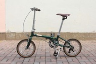 8折 Dahon Boardwalk D5 摺疊單車 文青風 摺車 連全套原裝配件 郵政綠
