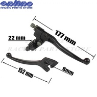 Black Folding Clutch and brake lever for 110 125 140 150 CC dirt bike &amp; dirt pit bike AND ATV spare part motocross