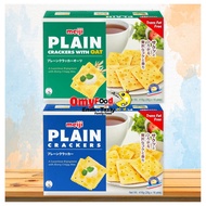 416g (26g x 16pkts) Meiji Plain Crackers With Oat / Plain Crackers [OmyFood]