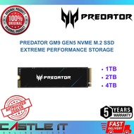 Predator GM9 GM9000 Gen5 NVMe SSD 1TB 2TB 4TB M.2 PCIe 5.0 R14000MB/s DRAM Cache
