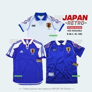ASPORT JAPAN RETRO HOME AWAY JERSEY COLLECTION 1998 - 00 RETRO JAPAN HOME 98 00