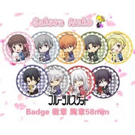 ❀Ready Stocks❀ Fruits Basket 水果篮子 Tohru Honda 本田透 Yuki Kyo Shigure Anime Button Badge 动漫周边徽章胸章 58mm