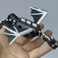 Minecraft Ender Dragon Model – With Movable Joints