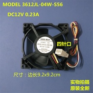 Suitable for Mitsubishi Frostless Axial Fan Large Air Volume NMB-MAT 3612JL-04W-S56 12V