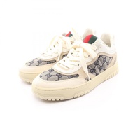 【二手】Gucci GUCCI Reweb 皮革帆布男鞋，全新未使用