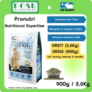 Dr Bunny Pronutri Hair & Skin Adult Rabbits 900g /3.6kg / Makanan Arnab (DR316 /DR317)