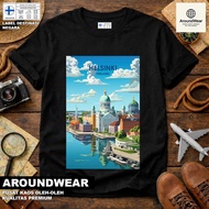 FINLAND 14 SOUVENIR T-SHIRT, WEAR ORIGINAL FINLAND COUNTRYTAG, PREMIUM SOUVENIR MATERIAL, GIFT