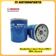 Honda City / Jazz / Civic / CRV / HRV / Accord / BRV - Bosch Oil Filter (0986AF0349)