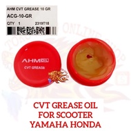 HONDA YAMAHA AHM CVT GREASE OIL ADV VARIO PCX 150 160 EGO AVANTIZ SOLARIZ PELUMAS PRIMARY SHEAVE ROL