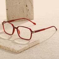 XB1004 1pc PC Squared Frame Colorful Fashion Presbyopia Unisex Men Women Corrective Eyeglasses 1.0 1