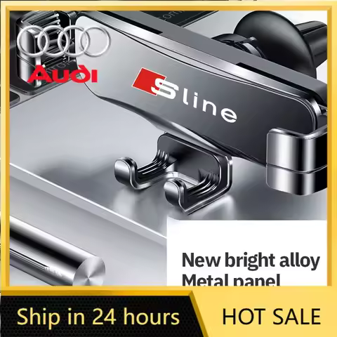 2026 Hot Car Mobile Phone Holder Air Vent Mounts Stand GPS Gravity Navigation Bracket For Audi S lin