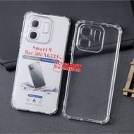 Infinix Hot 50I Infinix Smart 9 Infinix Smart 9 HD Soft Case Airbag Clear Case Bening Infinix Hot 50