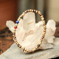 【手環系列】3.8mm椰殼片 綴翡翠+瑪瑙+青金石 藏式手環 (可客製)