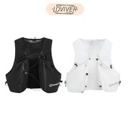 [Loviver] Running Vest Hydration Vest Sport Bag Adjustable Runner Rucksack for Cycling