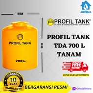 Toren Air Profil Tank Tanam - TDA 700 Liter