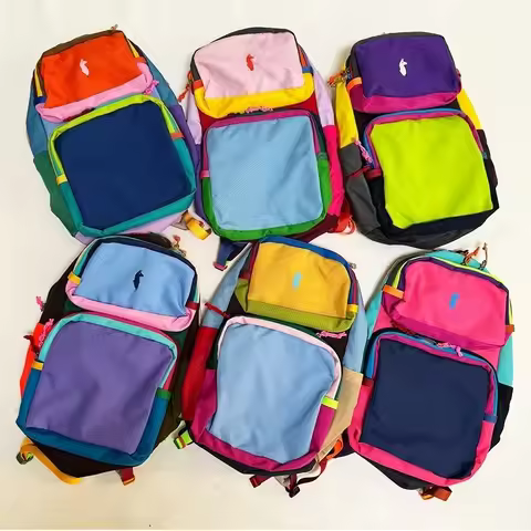 2026 New 16L Multicolor Backpack Outdoor Travel Bag