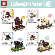 SY LOVELY PETS SETS OF 4 （SY801002）
