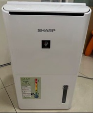 SHARP 夏普 DW-H8HT-W 自動除菌離子清淨除濕機(8.5L）外觀9成新。品項漂亮。實物相片。功能正常。聲音安靜🤫。保固90天。