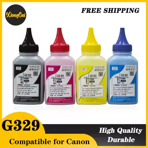 4 Colors/Set Compatible Toner Powder For Canon LBP7010C LBP7018C Toner Powder Compatible For Laser P
