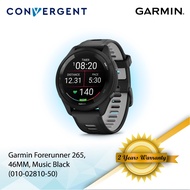 Garmin Forerunner 265 - Music Black (46mm) (010-02810-50)