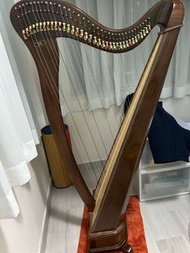 36strings 日本Aoyama lever harp 日本豎琴 二手豎琴 豎琴 harp second hand harp